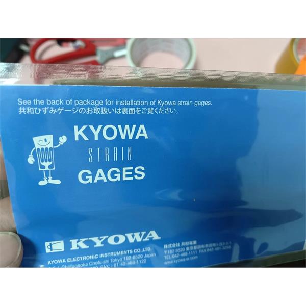 日本KYOWA共和通用型應(yīng)變片帶導(dǎo)線免焊接KFGS-1-350-D17-16 N30C3