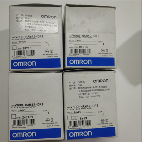 OMRON歐姆龍 智能相機(jī) 接線選項(xiàng)V420-WRU8X-1M