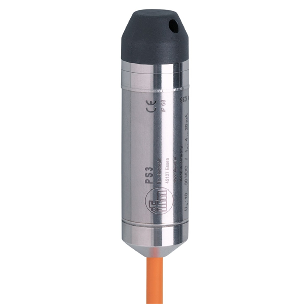 德國IFM易福門靜壓式潛水式壓力變送器SUBMERSIBLE 0,25BAR 10M FEP CABLE