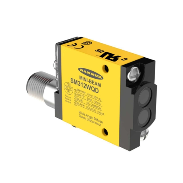BANNER邦納美國(guó)MINI-BEAM系列光電傳感器 SME312DQDP